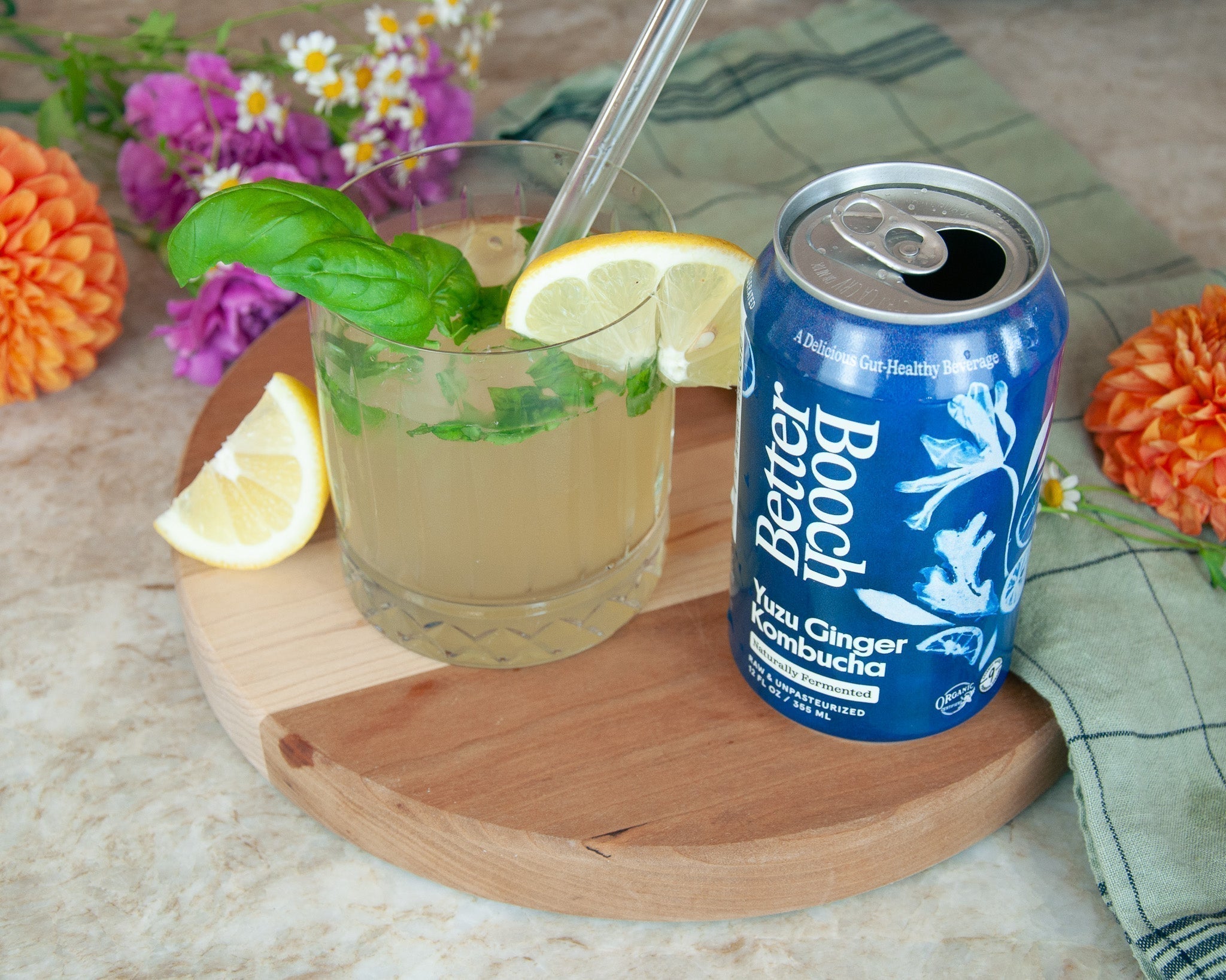 Yuzu Ginger Mocktail