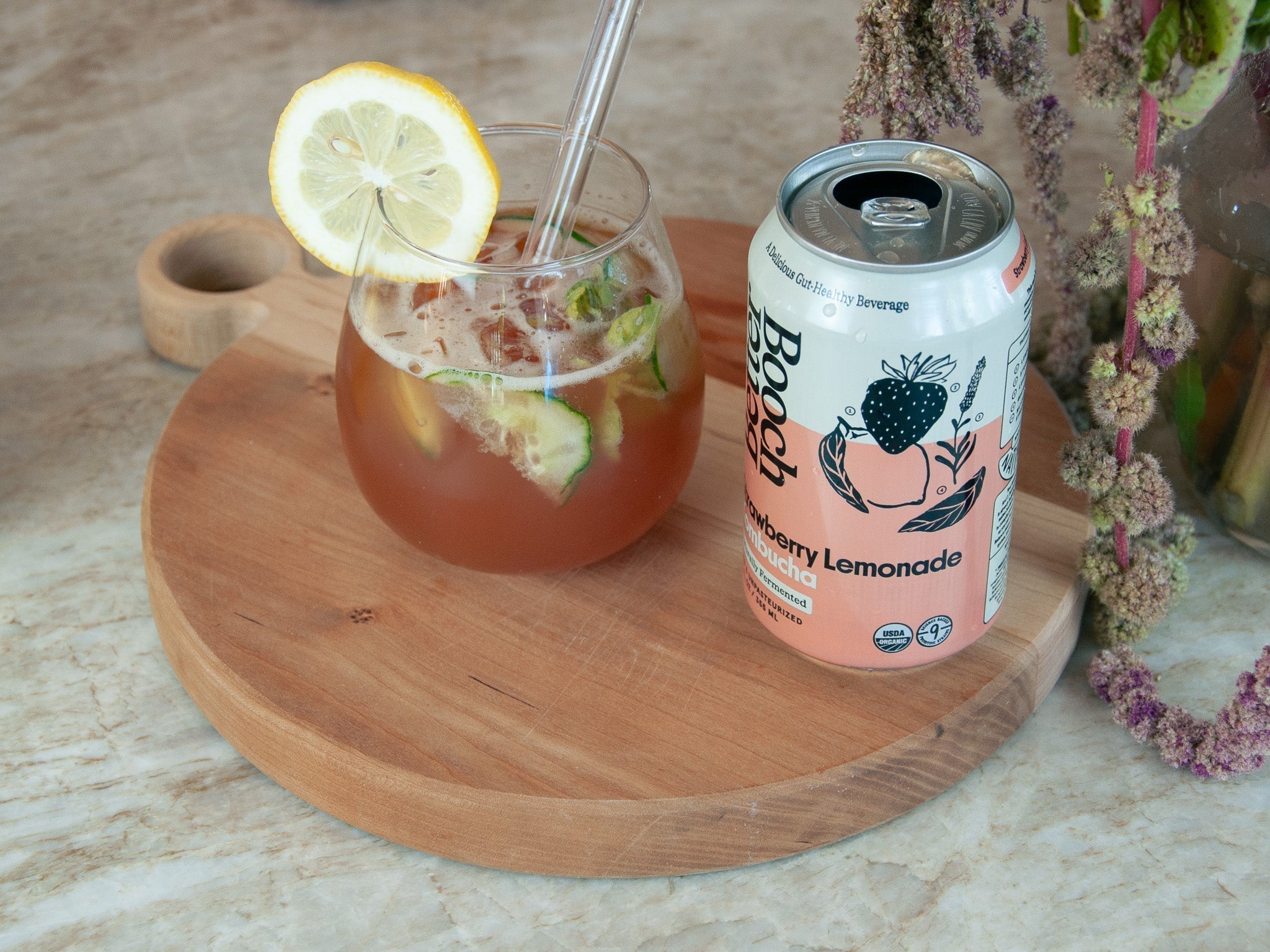 Sparkling Garden Mocktail