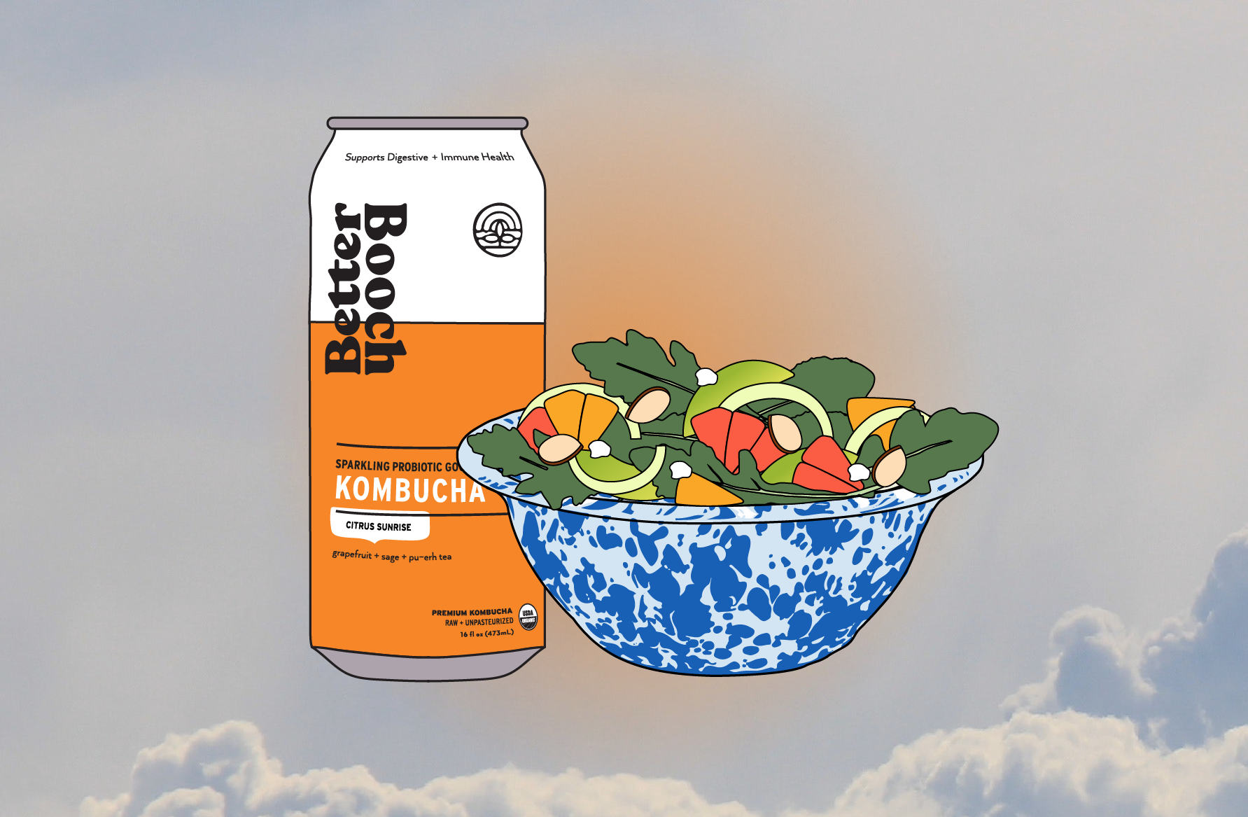 Winter Citrus Salad with Seasonal Produce