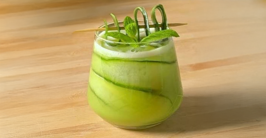 Ginger Cucumber Sparkling Mocktail 🌿🥒